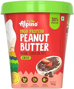 ALPINO High Protein Dark Chocolate Peanut Butter Crisp