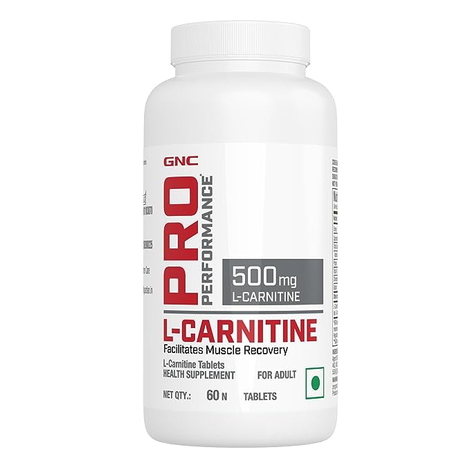 GNC Pro Performance L-Carnitine | Burns Fat For Muscle Growth | Maximises Recovery | Aids in Healthy Weight Loss | Reduces Soreness & Fatigue | Formulated in USA