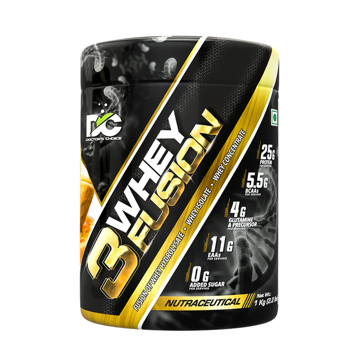 DOCTOR’S CHOICE 3Whey Fusion 25g Protein Whey Protein